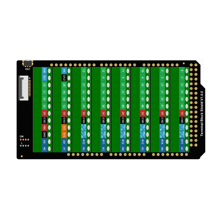 Détail du Shield borniers à vis DFR0921 pour Arduino Mega