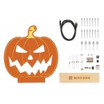 Détail des composants du Kit Citrouille lumineuse Whadda WSXL108 Détail des composants du Kit Citrouille lumineuse Whadda WSXL108