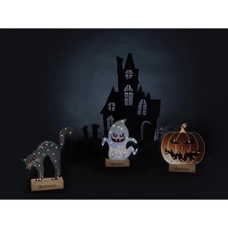 Rendu du Kit fantôme lumineux Whadda WSXL110 Rendu du Kit fantôme lumineux Whadda WSXL110
