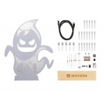 Détail des composants du Kit fantôme lumineux Whadda WSXL110 Détail des composants du Kit fantôme lumineux Whadda WSXL110
