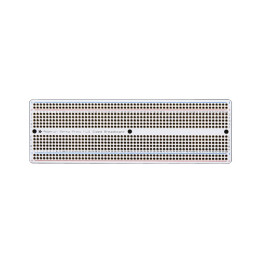 Plaque à pastillées format Breadboard (157 x 51 mm)