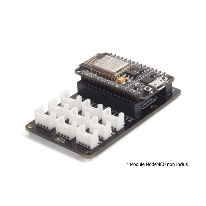 Utilisation de la platine Base Shield Grove 105020008 avec un module NodeMCU