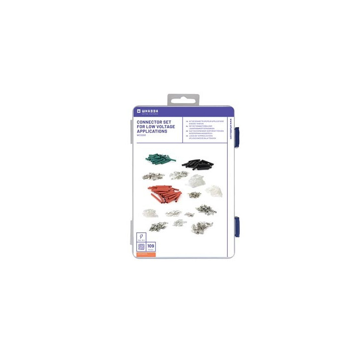 Assortiments de cosses FASTON 2,8 à 6,3 mm WCS200