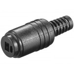 10 Fiches DIN Mâles 90° Pour Haut-parleur - Connecteur 2 Broches à Visser - Avec Tournevis - Pour Câblage HiFi Et Enceintes