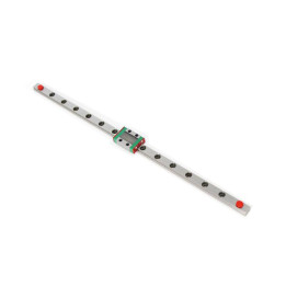 Rail de guidage linéaire 20 cm avec charriot