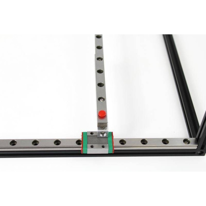 Exemple d'utilisation du rail de guidage linéaire 20 cm avec charriot