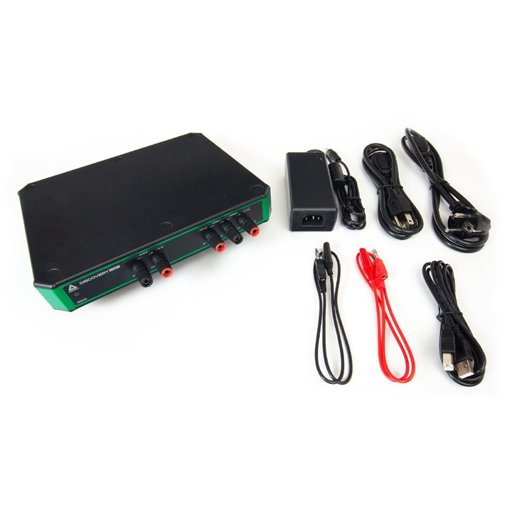Contenu livré avec l'alimentation programmable 3 sorties USB DPS3340 Discovery