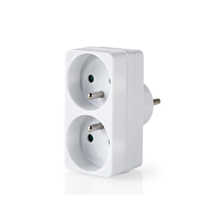 Multiprise 2 prises avec terre (3500 W / 16A)