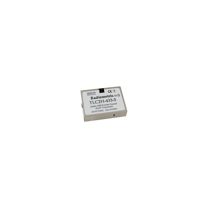 Emetteur synthétisé 32 canaux "TLC2H-433-5"  - 1