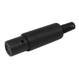 Connecteur mini-DIN femelle 4 broches  - 1