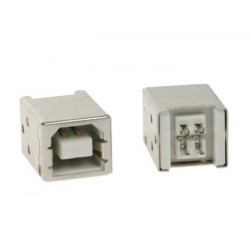 Connecteur USB B femelle pour CI - 1