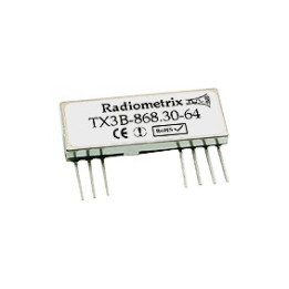 Emetteurs radio 869 MHz Radiometrix TX3B-869