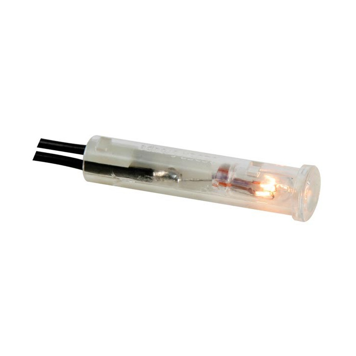 Voyant clair rond 7mm 24V  - 1