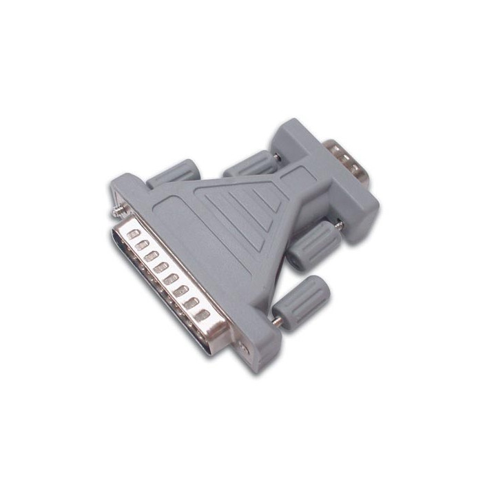 Adaptateur SUBD9 mâle - SUBD25 mâle  - 1