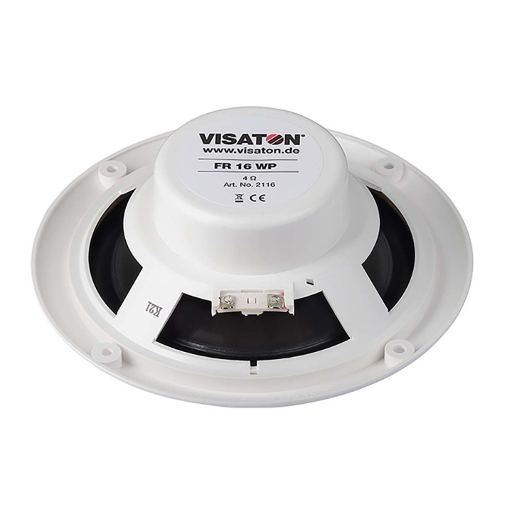 FR 16 WP - 4 Ohm (blanc) - Haut-parleur large bande 16 cm (6,5") résistant à l'eau salée  - 3