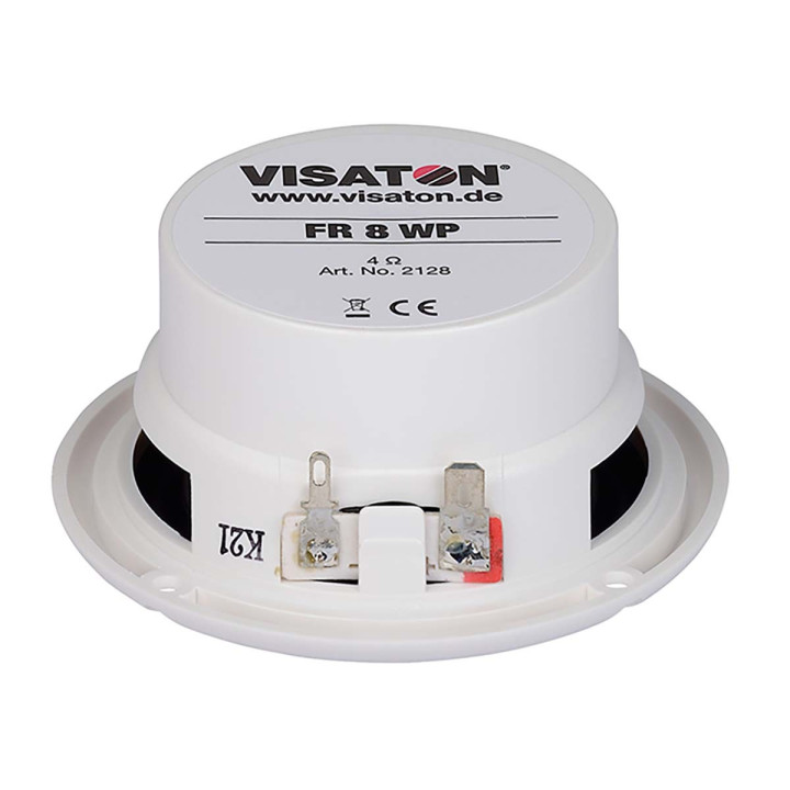 FR 8 WP - 4 Ohm (blanc) - Haut-parleur large bande 8 cm (3,3") résistant à l'eau salée  - 2
