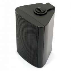WB10 100V - Haut-parleurs compacts 2 voies 8 Ohm dans un boîtier en plastique robuste (Noir) - 1