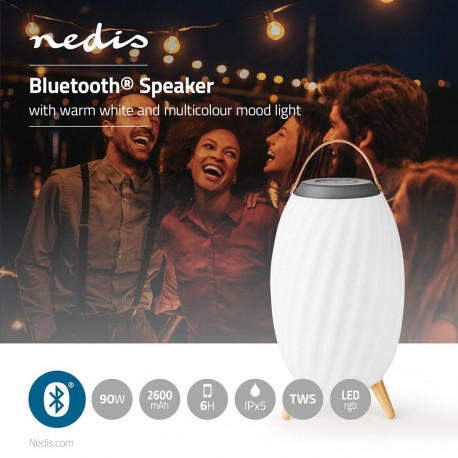 Haut parleur Bluetooth avec lumière d'ambiance - 2 Haut parleur Bluetooth avec lumière d'ambiance - 2