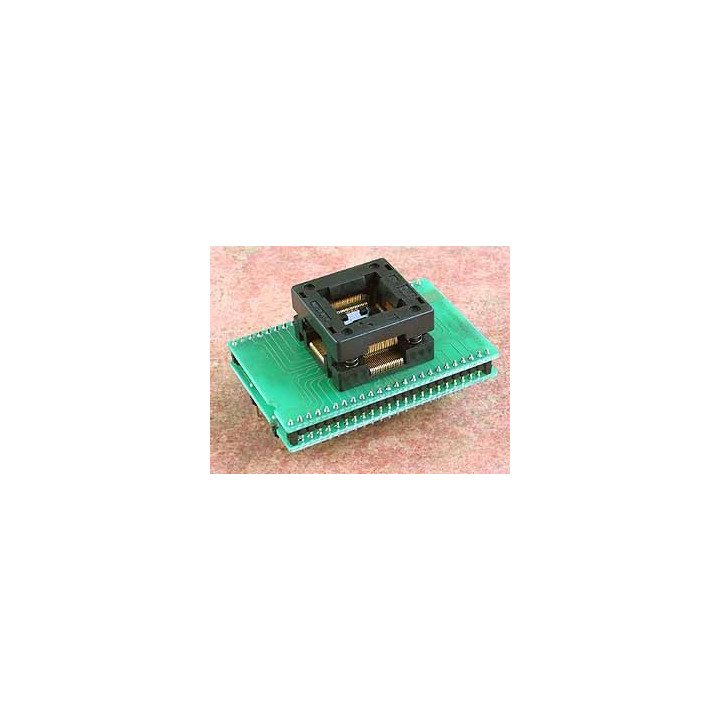 Adaptateur DIL48/QFP80-1 ZIF MSP430  - 1
