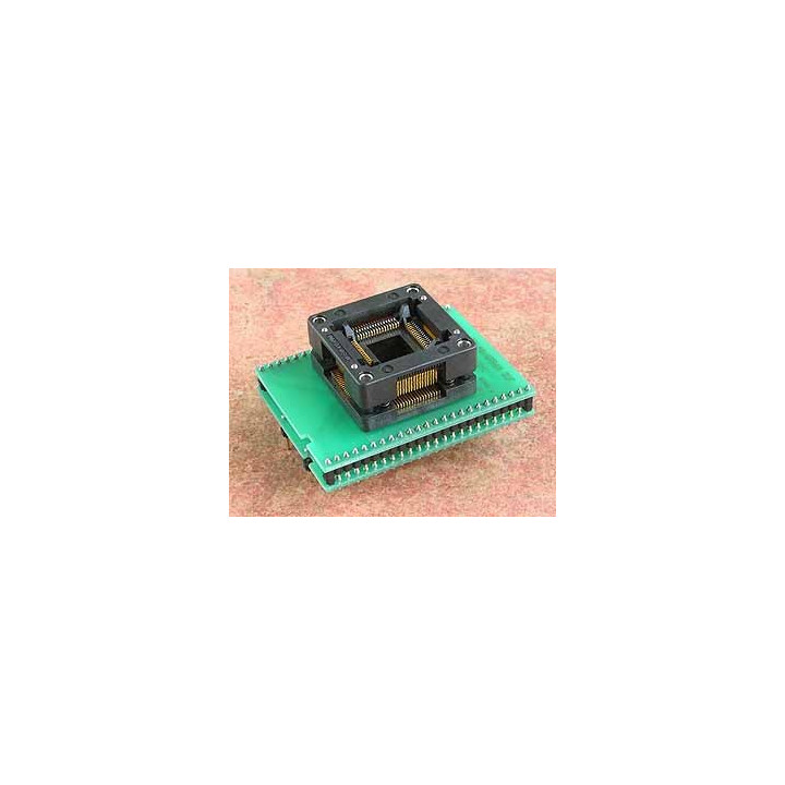 Adaptateur DIL48/TQFP64 ZIF MSC1210  - 1