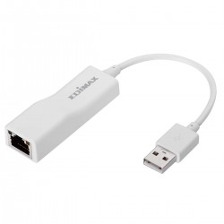 Adaptateur USB 2.0 Fast Ethernet 10/100 Mbit Blanc - 1