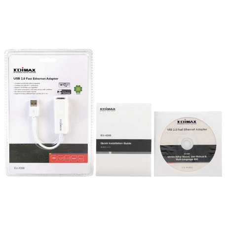 Adaptateur USB 2.0 Fast Ethernet 10/100 Mbit Blanc - 7