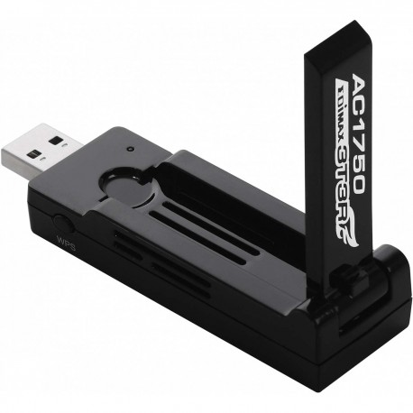 AC1750 Adaptateur Wi-Fi USB 3.0 double bande avec antenne réglable à 180 degrés Noir - 6