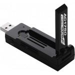 AC1750 Adaptateur Wi-Fi USB 3.0 double bande avec antenne réglable à 180 degrés Noir - 6