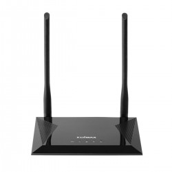 Routeur Wi-Fi N300 4 en 1, point d'accès, amplificateur de portée, pont Wi-Fi et WISP Noir - 1