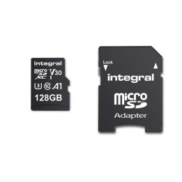Carte mémoire microSDHC/XC V30 UHS-I U3 haute vitesse de 128 GB