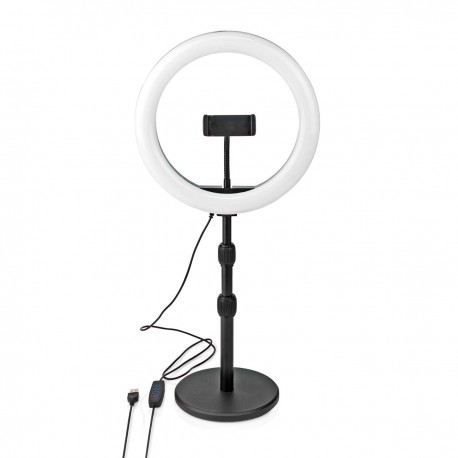 Support télescopique pour smartphone avec anneau lumineux - 3