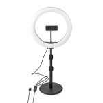 Support télescopique pour smartphone avec anneau lumineux - 3