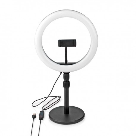 Support télescopique pour smartphone avec anneau lumineux - 4