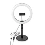 Support télescopique pour smartphone avec anneau lumineux - 4