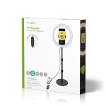Support télescopique pour smartphone avec anneau lumineux - 12