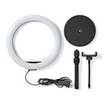 Support télescopique pour smartphone avec anneau lumineux - 14