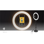 Support télescopique pour smartphone avec anneau lumineux - 15