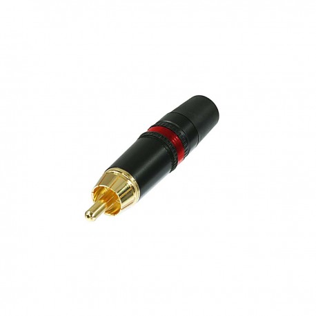 Connecteur RCA Male Métal Rouge - 1