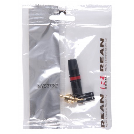 Connecteur RCA Male Métal Rouge - 2