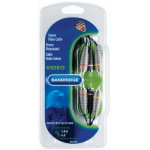 Câble vidéo composite 3RCA M - 3RCA M 3x RCA Mâles - 3x RCA Mâles 2.00 m Bleu - 4 Câble vidéo composite 3RCA M - 3RCA M 3x RCA Mâles - 3x RCA Mâles 2.00 m Bleu - 4