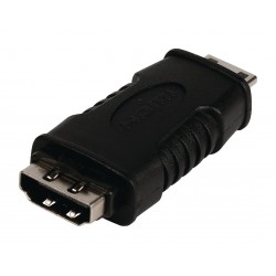 Adaptateur HDMI High Speed avec Ethernet HDMI Mini Mâle - HDMI femelle Noir - 1