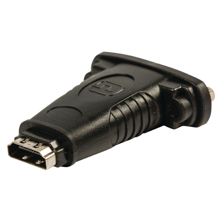 Adaptateur HDMI High Speed avec Ethernet HDMI femelle - DVI-D 24 + 1 broches Femelle Noir  - 3