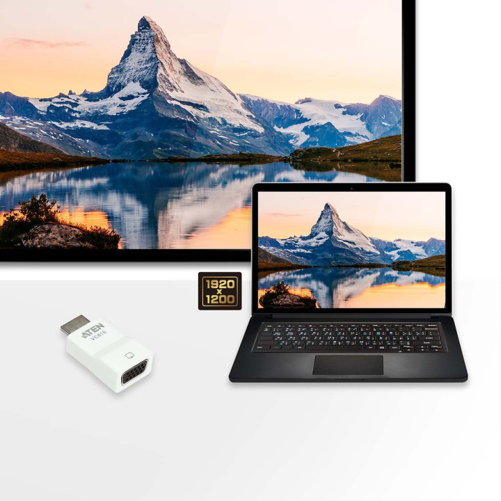 Adaptateur HDMI vers VGA  - 4