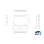 Récepteur HDBaseT HDMI avec POH (4K à 100 m) (HDBaseT Classe A) - 6 Récepteur HDBaseT HDMI avec POH (4K à 100 m) (HDBaseT Classe A) - 6