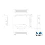 Émetteur HDBaseT HDMI avec POH (4K à 100 m) (HDBaseT Classe A) - 6 Émetteur HDBaseT HDMI avec POH (4K à 100 m) (HDBaseT Classe A) - 6