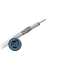 KOKA 9 Eca Câble coaxial blanc 4G proof 100m - 1 KOKA 9 Eca Câble coaxial blanc 4G proof 100m - 1