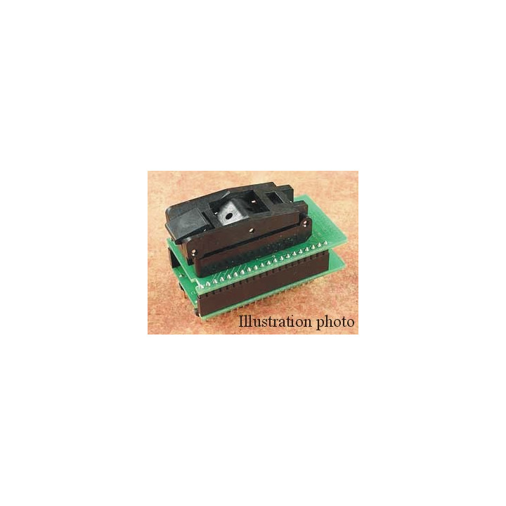 Adaptateur DIL48/QFP64-2 ZIF-CS NEC-2  - 1