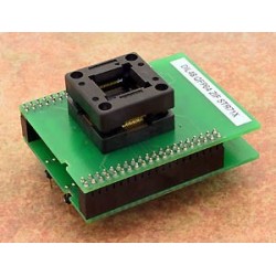 Adaptateur DIL48/QFP64 ZIF STR71x - 1