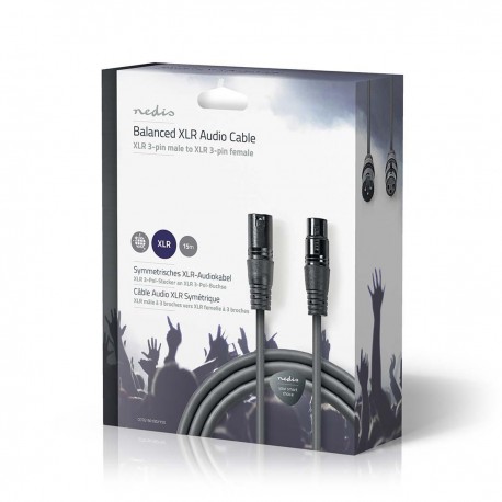 Câble Audio XLR Symétrique - 3 Câble Audio XLR Symétrique - 3