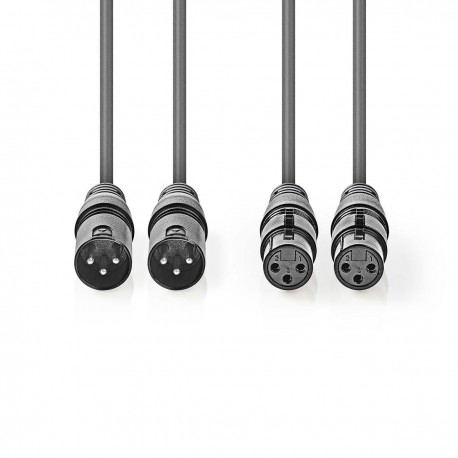 Câble Audio XLR Symétrique - 2 Câble Audio XLR Symétrique - 2